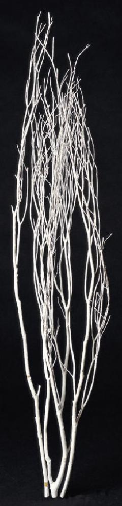 クリスマス枝ツリーブランチ約１１０〜１２０ｃｍ（ホワイト）自然枝ＮＤ３８２