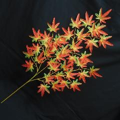 季節の枝・秋（もみじモミジ楓）１０本セット（レッド/オレンジ/グリーン）７４ｃｍ