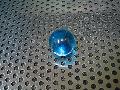 ビー玉・ガラス玉クリアカラー（ブルー）」17mm（１０粒） 