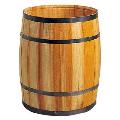 ディスプレイ用木製樽・タル（M・全長５０・直径４０ｃｍ）PABO7487