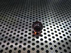 ビー玉・ガラス玉オーロラ12.5mmレッド（１０粒）