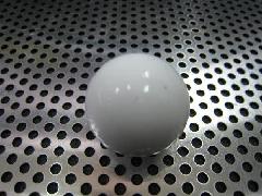 ビー玉・ガラス玉ホワイト２５mm（５粒）