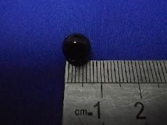 ビー玉・ガラス玉ブラックマーブル約８mm×１００粒 