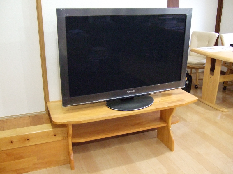 天然木テレビ台