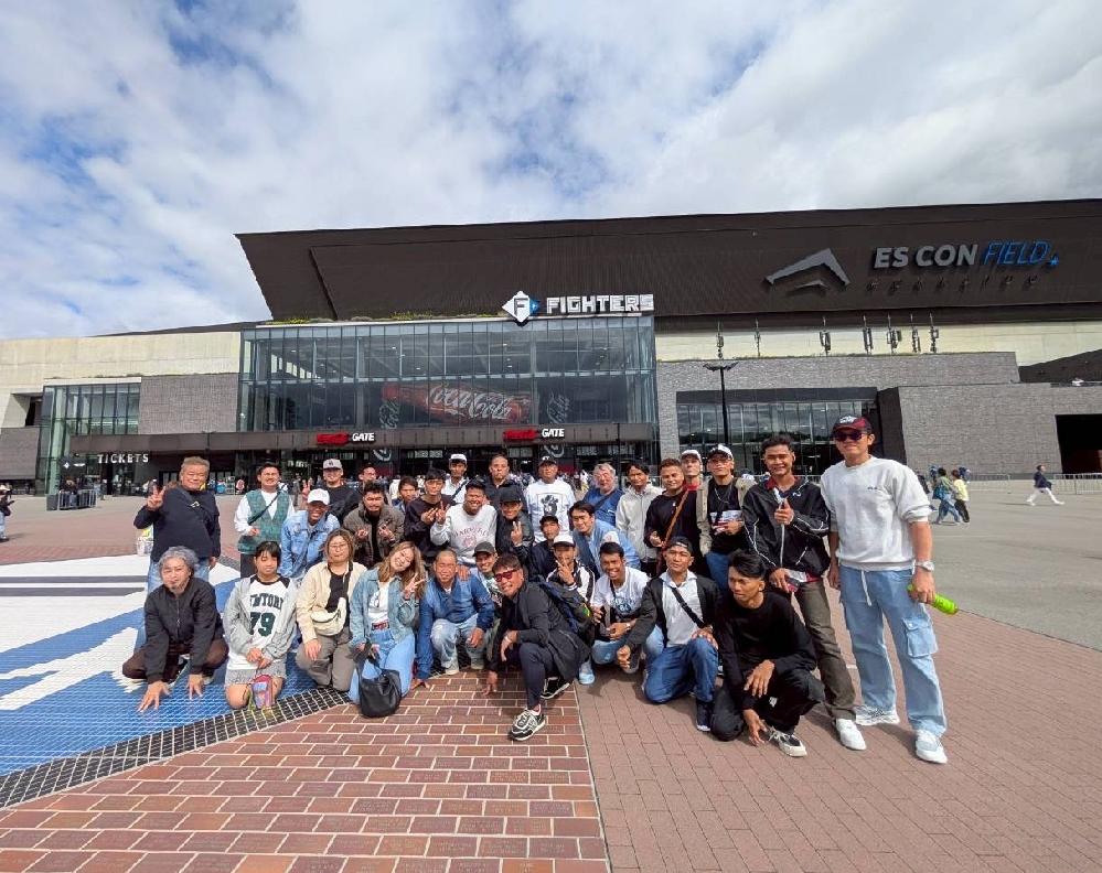 ESCON FIELD HOKKAIDO STADIUM !!