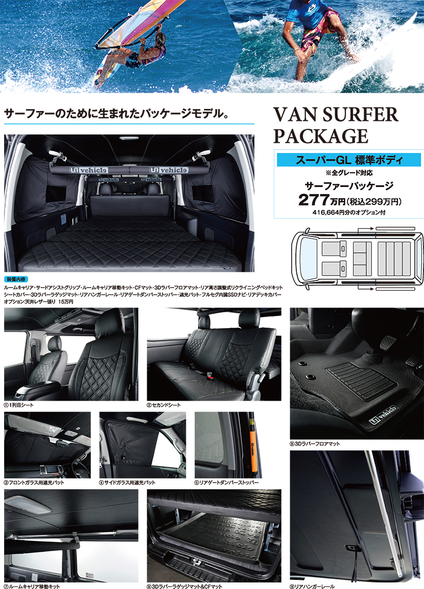 VAN SURFER PACKAGE