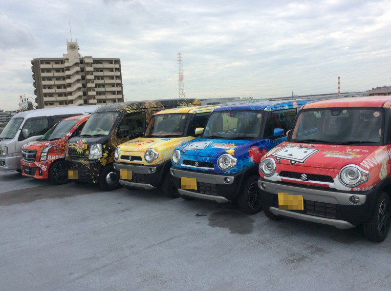 全国複数台対応トレーラーでイベント会場を回りました02