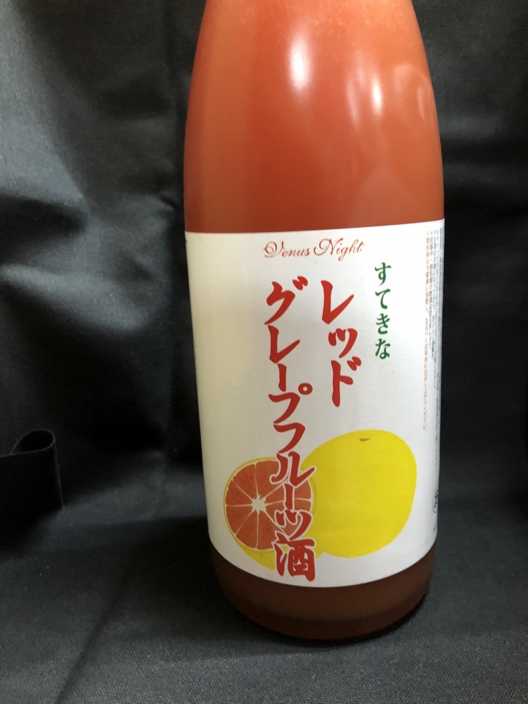 埼玉県　　麻原酒造　　すてきなレッドグレープフルーツ酒　　1800ML 