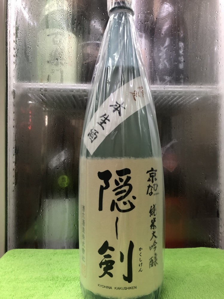 愛媛県　酒六酒造　京ひな 隠し剣　純米大吟醸　１800ml　 要冷蔵商品