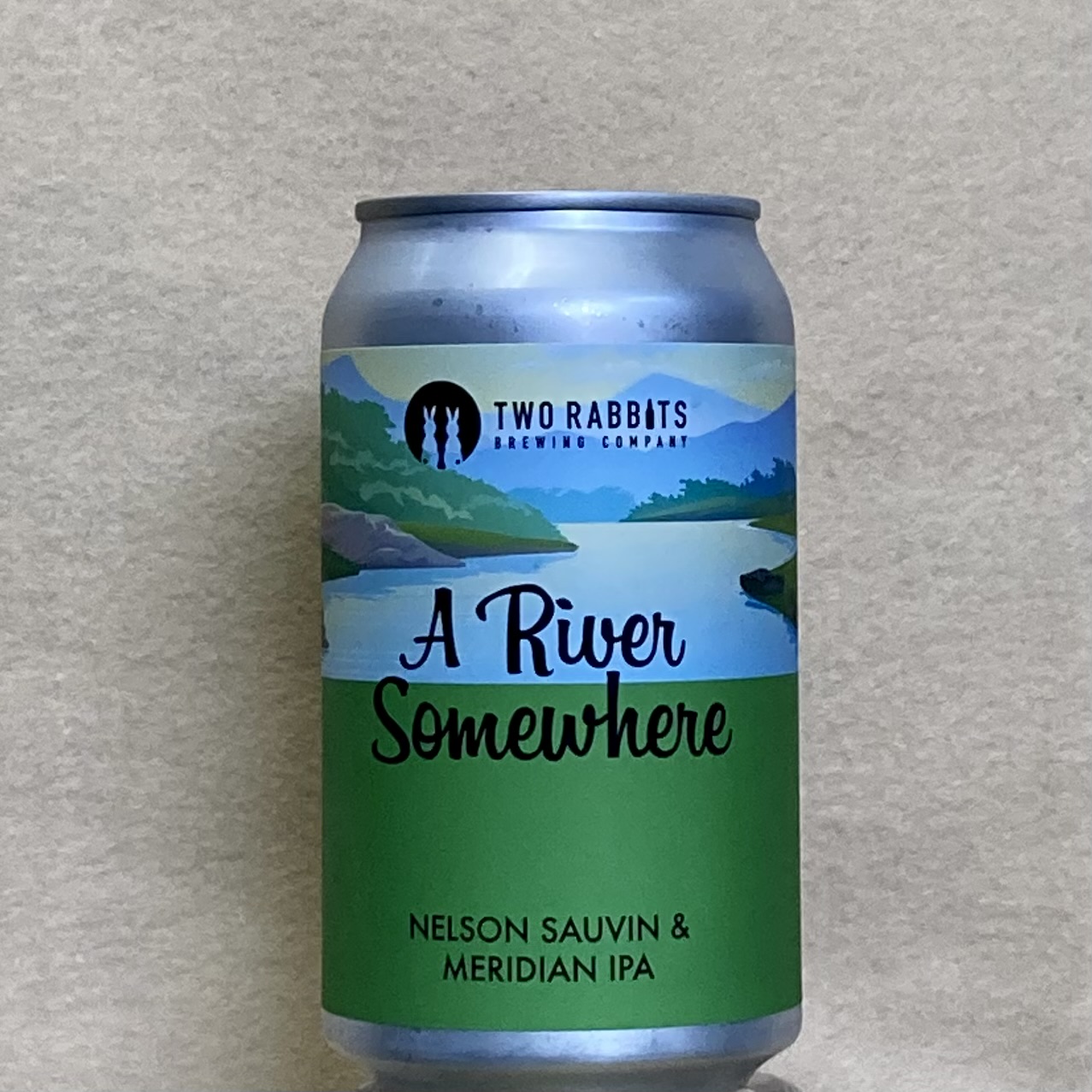A River Somewhere NELSON SAUVIN & MERIDIAN IPA 360mｌ缶