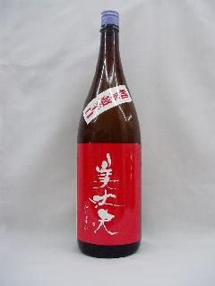 【日本酒】美丈夫　純米酒　超辛口　1.8L