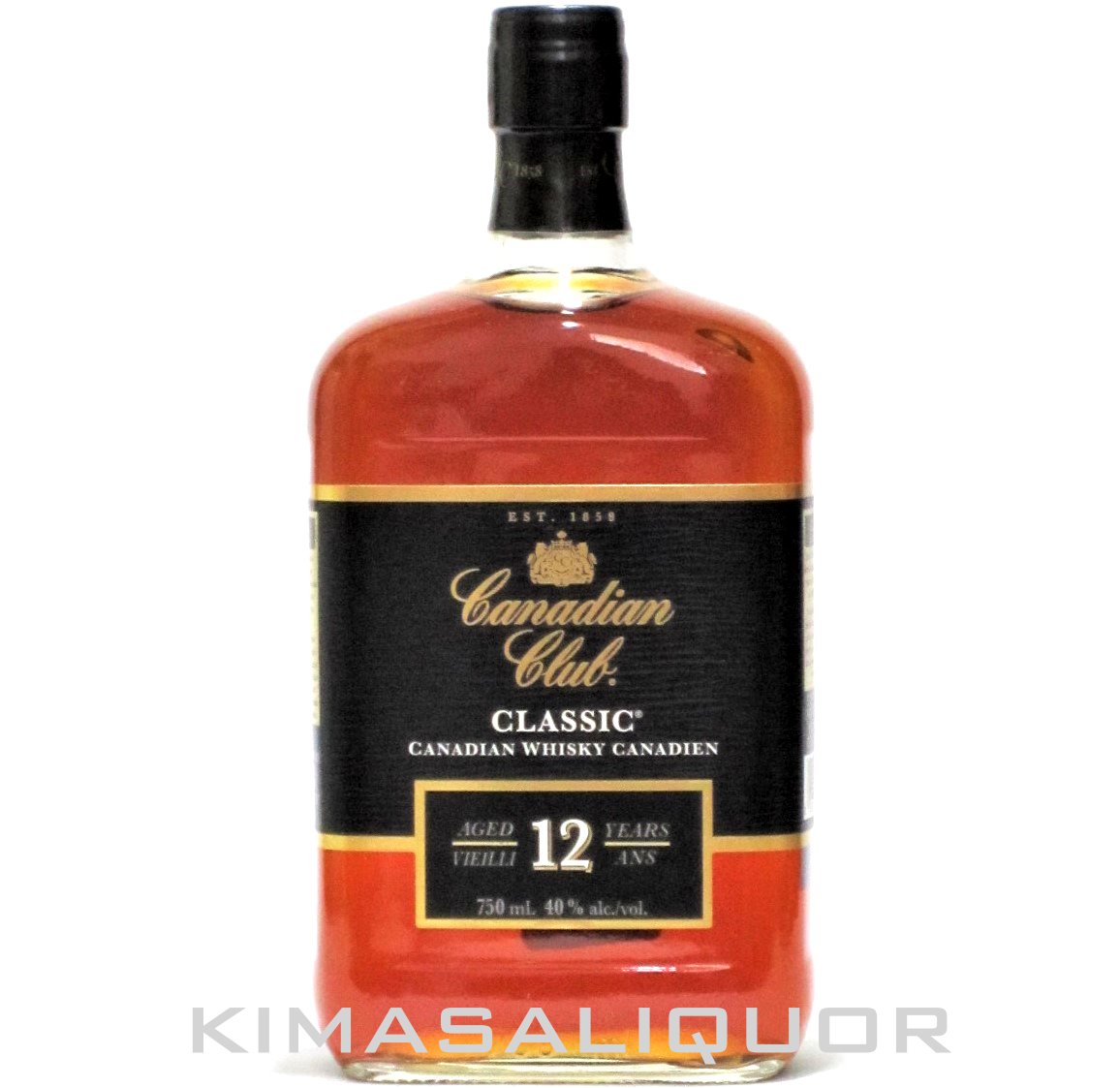 カナディアンクラブ 12年 クラシック 40度 750ml│キマサリカー・木政商店