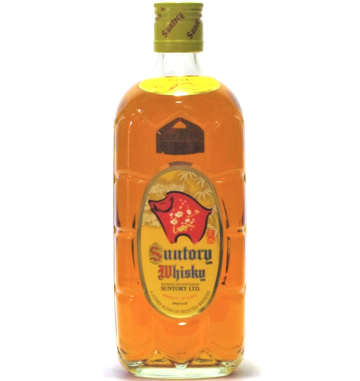 [古酒] サントリーウイスキー 角瓶 干支ラベル 亥歳 40度 700ml│キマサリカー・木政商店