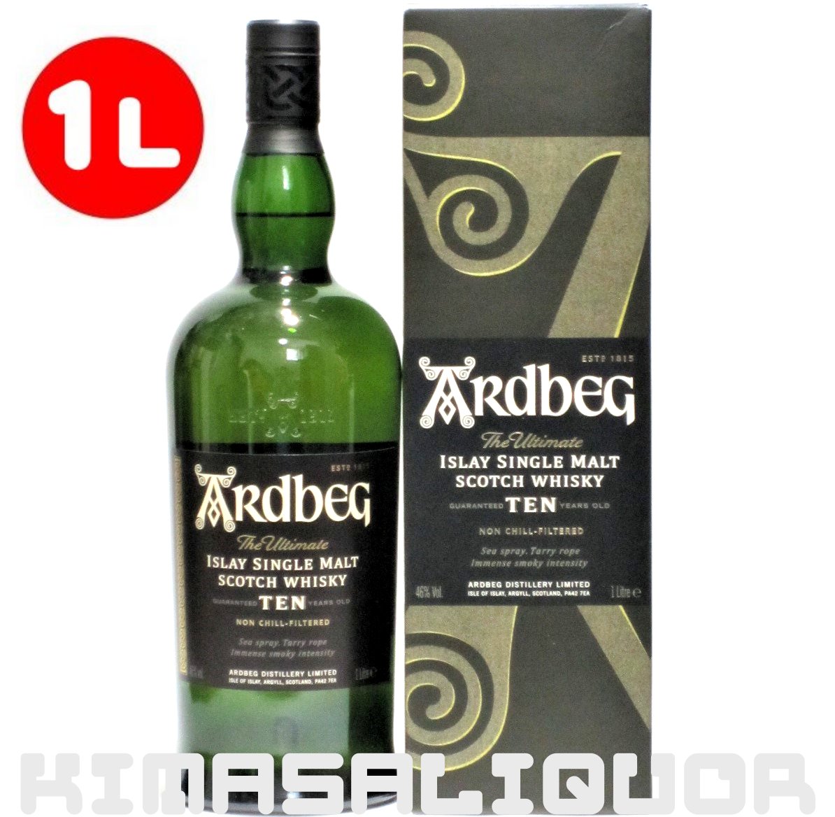 アードベッグ 10年 700ml 46％ ARDBEG 4本セット【7F】