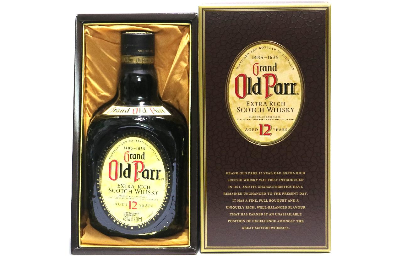 オールドパー 12年 正規品 旧ラベル 箱付き 43度 750ml