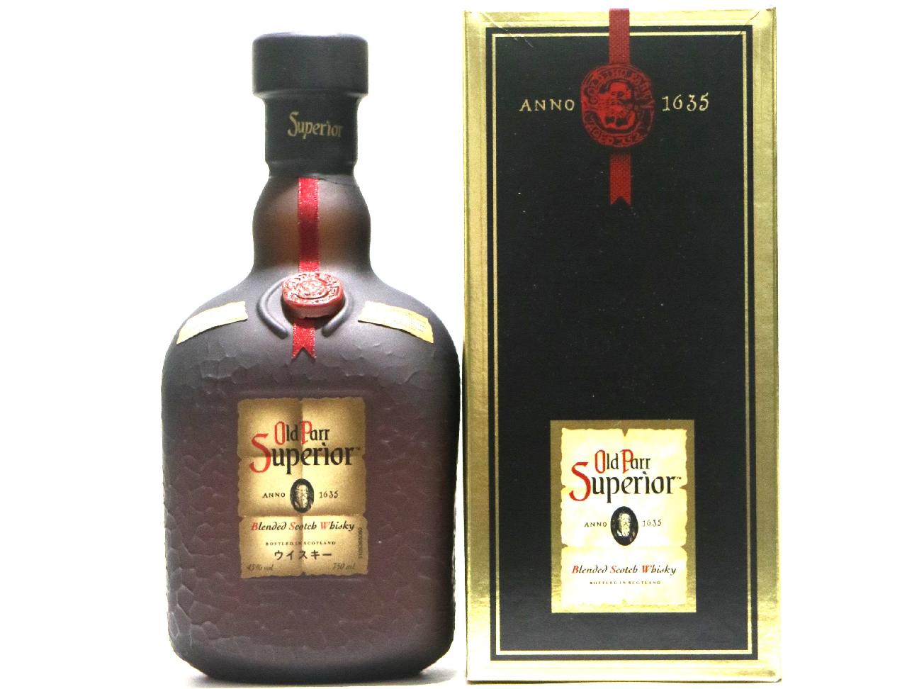 [古酒] オールドパー スーペリア 正規品 箱付き 43度 750ml