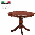 イタリア製　サルタレッリ社製 フローレンス 　ティーテーブル鏡面　茶色　ロココ　猫足　170-DT-F36/Ｗ