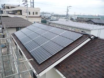Ｎ様邸　太陽光発電設置（4.66kW）