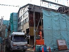 京都市北区　鉄骨造工場建物解体工事