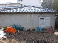 京都市　北区　某病院敷地内旧病棟木造解体工事
