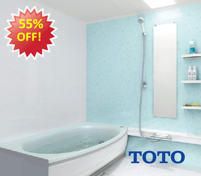 驚きの値段で ※別途浴室暖房機付有 TOTO マンションリモデルバスルーム WBシリーズ 1316A Tタイプ 送料無料 55％オフ S 