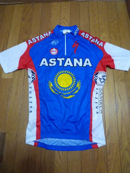 2010 MOA sport プロチームレプリカ ジャージ上下セット ASTANA