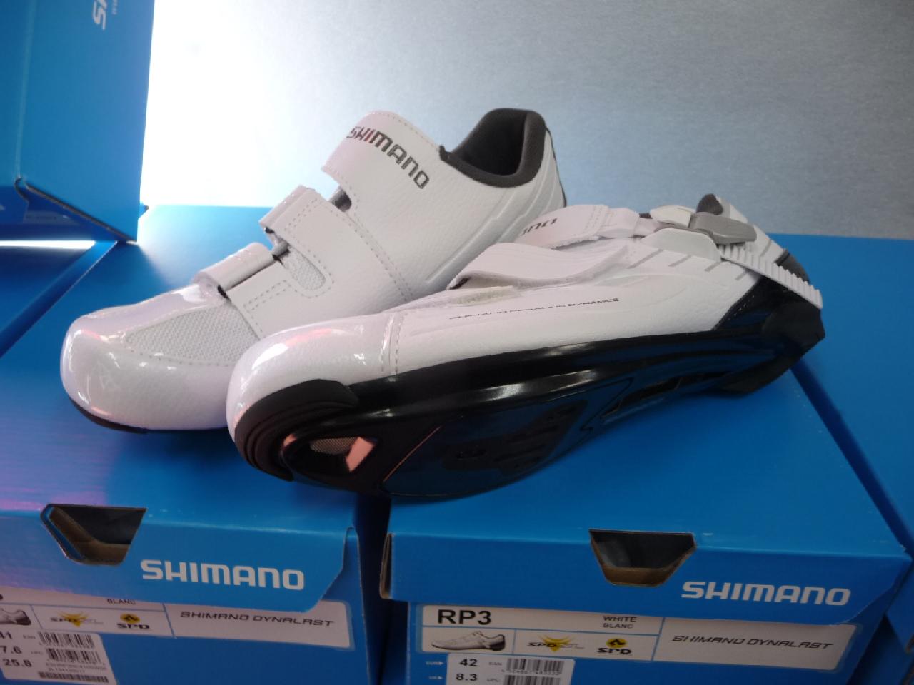 SHIMANO SH-RP300 MWE/ シマノ RP3 ワイド 【ホワイト】各サイズ即納在庫ございます。 サイクルスポーツ用品 増谷自転車