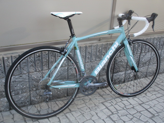 2017 BIANCHI VIA NIRONE 7 PRO Shimano CLARIS 8SP Compact 【CELESTE