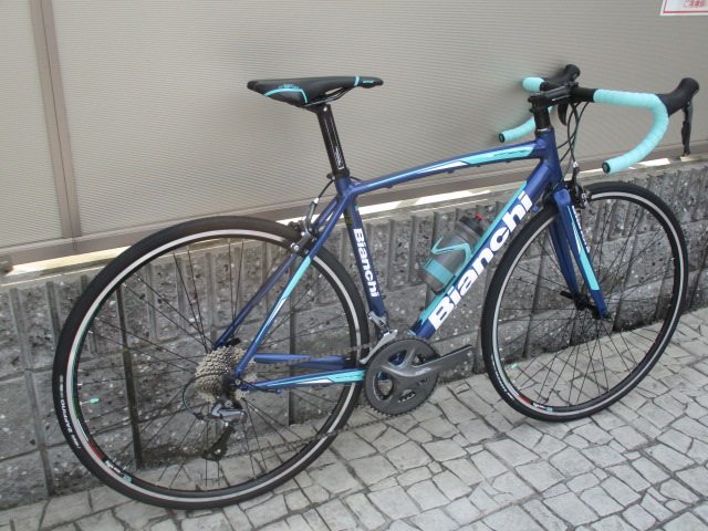 18 Bianchi Via Nirone7 Shimano Claris ２０１８モデル ビアンキ ビアニローネ ７ クラリス 完成車 ラピスブルー ５５ｃｍ 即納在庫あり スマートフォン