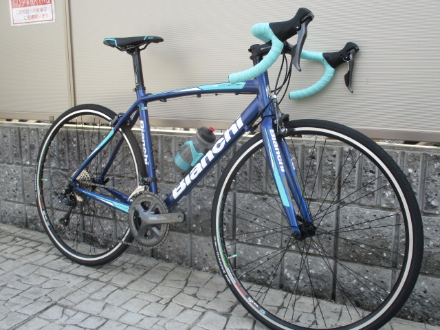 18 Bianchi Via Nirone7 Shimano Claris ２０１８モデル ビアンキ ビアニローネ ７ クラリス 完成車 ラピスブルー ５５ｃｍ 即納在庫あり スマートフォン