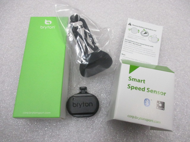 bryton SMART SPEED SENSOR Bluetooth ANT＋/ブライトン スマート スピードセンサー ブルートゥース＆ＡＮＴ+ 対応 ｜【スマートフォン】