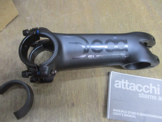 2019 DEDA ELEMENTI SUPER ZERO AERO ALLOY STEM クランプ径31.7mm 