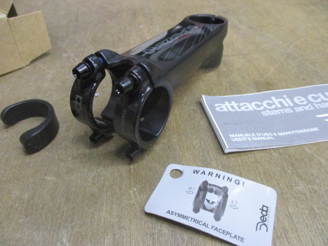2019 DEDA ELEMENTI SUPER ZERO AERO ALLOY STEM クランプ径31.7