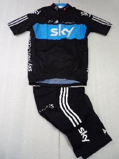 2011 adidas プロチームレプリカ ジャージセット TEAM SKY/ 2011 アディダス チーム スカイ チームレプリカ ジャージ上下セット 【XLサイズ】★完売致しました。