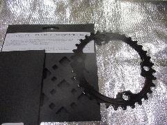 absolute BLACK PURMUM OVAL ROAD PCD 110 4Bolt/アブスリュート ブラック CNC オーバル インナーギア 【ブラックカラー】 34T 入荷中!