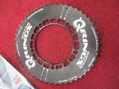 2017 ROTOR NEW Q-RING AERO OUTER PCD 110 50T BLACK /2017モデル ローター NEW Qリング エアロ アウター PCD110 【50T ブラック】 特価で入荷中!