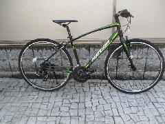 2017 MERIDA CROSSWAY 100-R/2017モデル メリダ クロスウェイ100−R 【EK02=マットブラック&グリーン】カラー★全サイズ★完売御礼