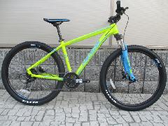 2017 MERIDA BIG. SEVEN 100/2017モデル ビック セブン 100 27,5=650B MTB完成車【マットライム(ブルー)=EY18】 43cm即納在庫あり! 特価中!