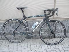 2017 BIANCHI VIA NIRONE 7 PRO Shimano TIAGRA 10SP Compact 【MATT BLACK/ALLOY LOOK DECAL】/2017モデル ビアンキ ビアニローネ プロ ティアグラ コンパクト 【マットブラック&アロイデーカール】 55cm ★ラスト★1台のみ!即納在庫あり