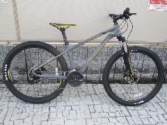 2018 MERIDA BIG. SEVEN 100/2018モデル ビック セブン 100 27,5=650B MTB完成車【マットグレイ(イエロー/ダークグレイ)=ES35】特価中! 38cm即納在庫あり!