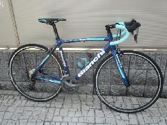 2018 BIANCHI VIA NIRONE7 SHIMANO CLARIS/2018モデル ビアンキ ビアニローネ 7 クラリス 完成車 【ラピスブルー】55cm 即納在庫あり