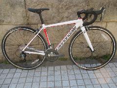 2018 CANNONDALE NEW CAAD OPTIMO TIAGRA /2018モデル キャノンデール NEW キャド オプティモ ティアグラ 【RED=マットホワイト/レッド;カラー】 44cm ★ラスト1台!即納在庫あり