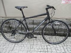 2018モデル Cannondale QUICK 7【BBQ】/2018モデル キャノンデール クイック 7 【BBQ=マットブラック&グレイリフレクトロゴ:カラー】 特価販売中!★ラスト1台のみ! MDサイズ即納在庫あり!
