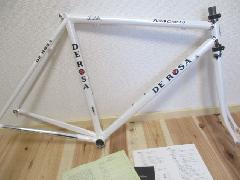 DE ROSA NUOVO CLASSICO FRAME SET/デローサ ヌーボ クラシコ フレームセット 【パールホワイト】超特価!★完売致しました。