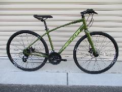 2021 MERIDA CROSS WAY 200-MD/2021モデル メリダ クロスウェイ 200−MD 各色、各サイズ入荷中! 【グロスモスグリーン(マットグリーン=EG55)】46cm 即納在庫あり
