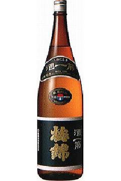 梅錦 純米原酒 酒一筋　1.8L