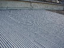 工場屋根のスレート補修（遮熱防水）