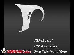 S13 シルビア全年式 ツインダクト +20mm フロントフェンダー 右