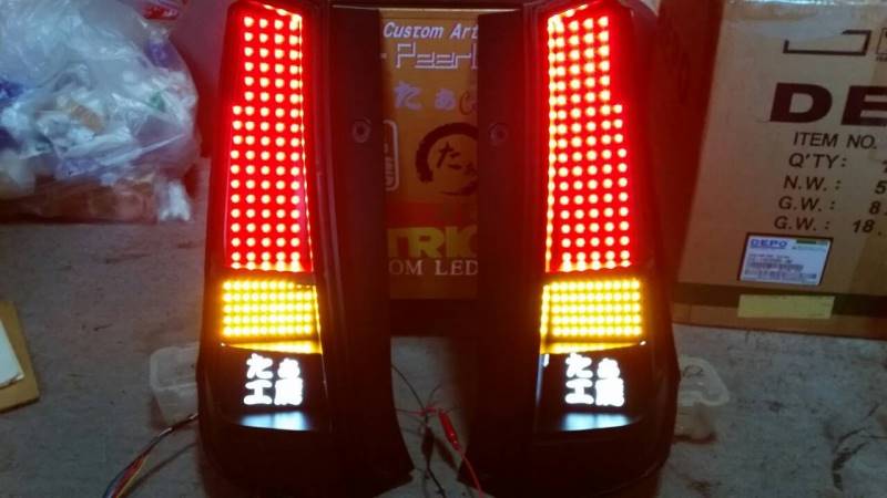 GALLERY MH23S ワゴンR テールライト LED加工｜大阪府和泉市の株式会社 ピアレス