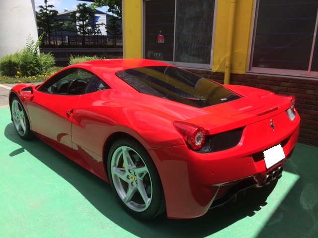 Results of repair Ferrari458 フェラーリ458｜大阪 プロステージ